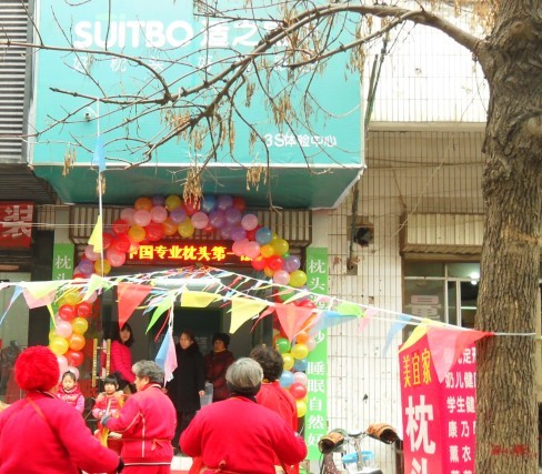 适之宝河南漯河枕头专卖店开业